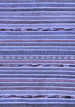 Abstract Blue Modern Rug, abs2304blu
