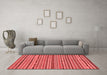 Modern Red Washable Rugs