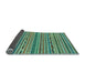 Sideview of Abstract Light Blue Modern Rug, abs2304lblu