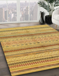 Abstract Sedona Brown Modern Rug, abs2305