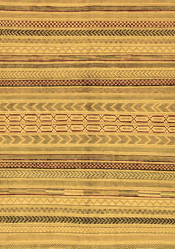 Abstract Brown Modern Rug, abs2305brn