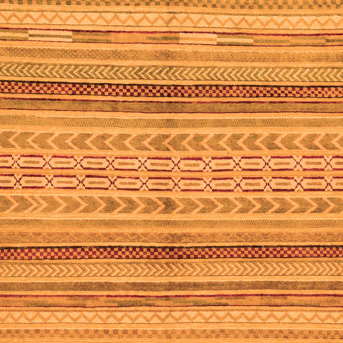 Abstract Orange Modern Rug, abs2305org