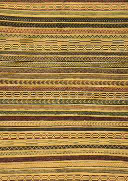 Abstract Brown Modern Rug, abs2306brn