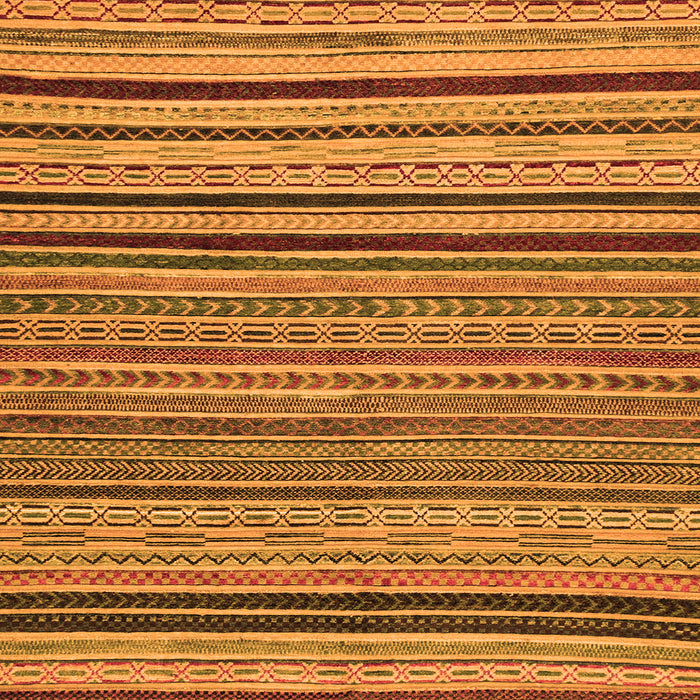 Square Abstract Orange Modern Rug, abs2306org
