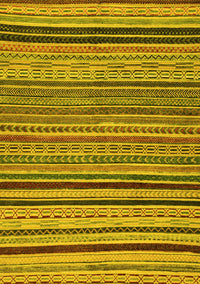 Abstract Yellow Modern Rug, abs2306yw