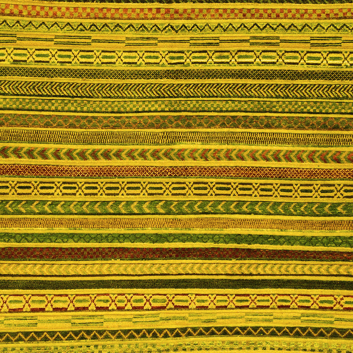 Abstract Yellow Modern Rug, abs2306yw