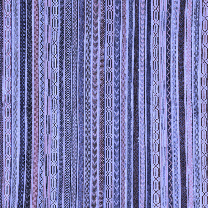 Square Machine Washable Abstract Blue Modern Rug, wshabs2306blu