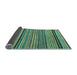 Sideview of Abstract Light Blue Modern Rug, abs2306lblu