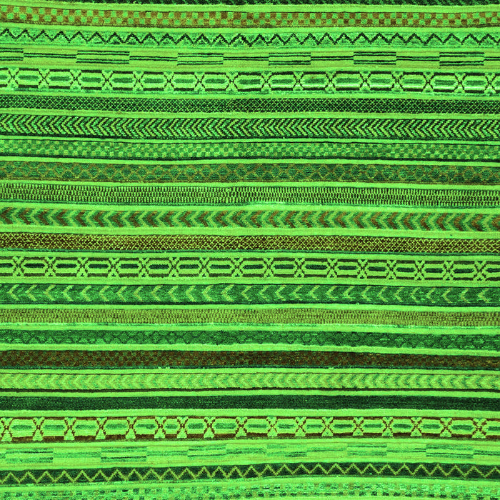 Abstract Green Modern Rug, abs2306grn