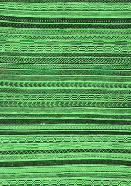 Abstract Emerald Green Modern Rug, abs2306emgrn