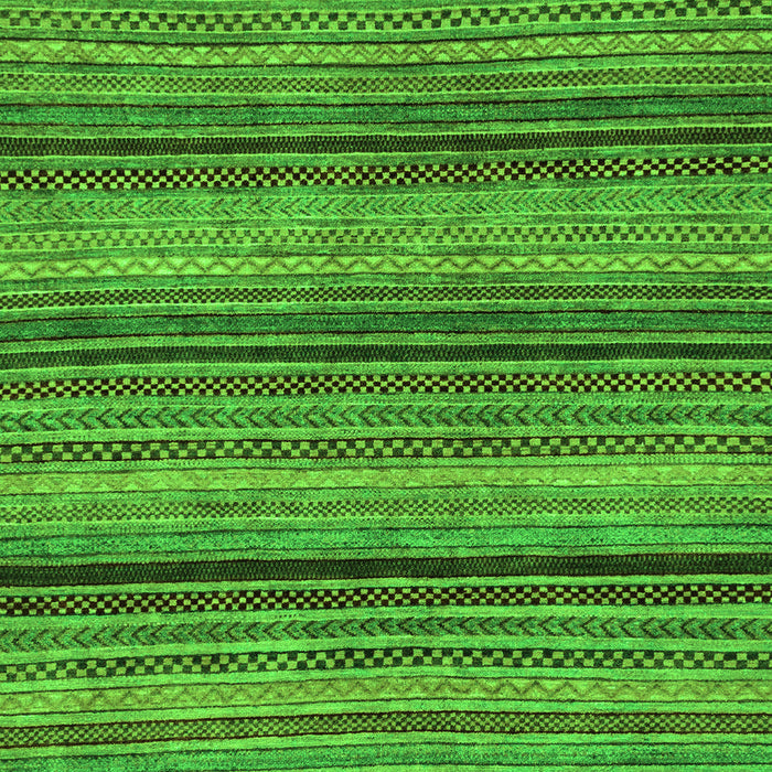 Machine Washable Abstract Green Modern Area Rugs, wshabs2307grn