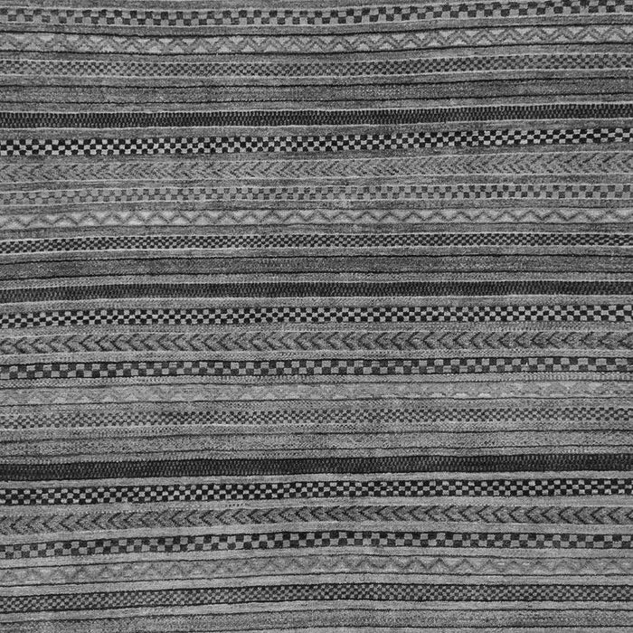 Machine Washable Abstract Gray Modern Rug, wshabs2307gry