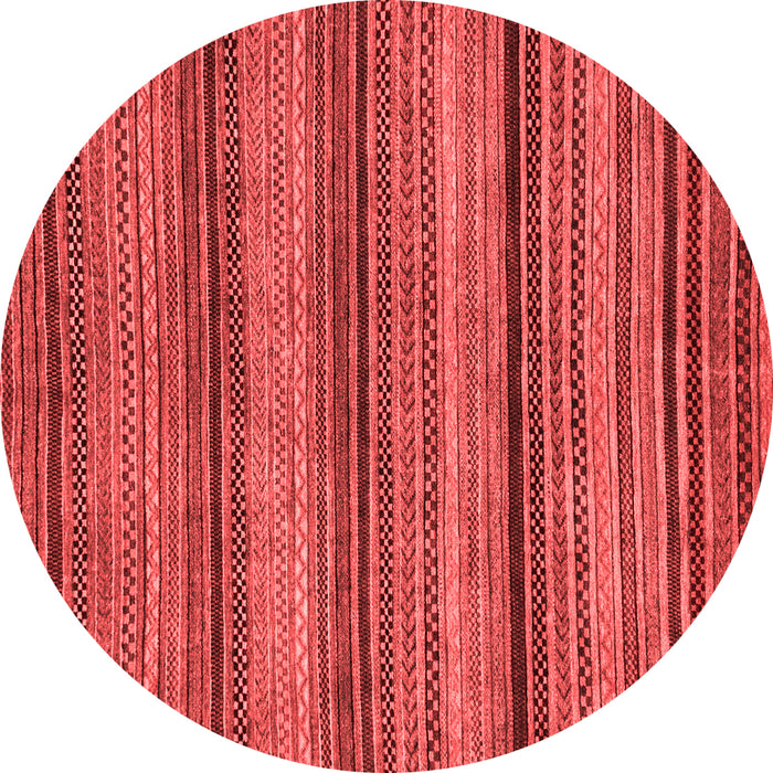 Machine Washable Abstract Red Modern Rug, wshabs2307red