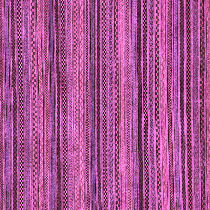 Square Machine Washable Abstract Purple Modern Area Rugs, wshabs2307pur