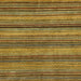 Square Abstract Orange Gold Modern Rug, abs2307