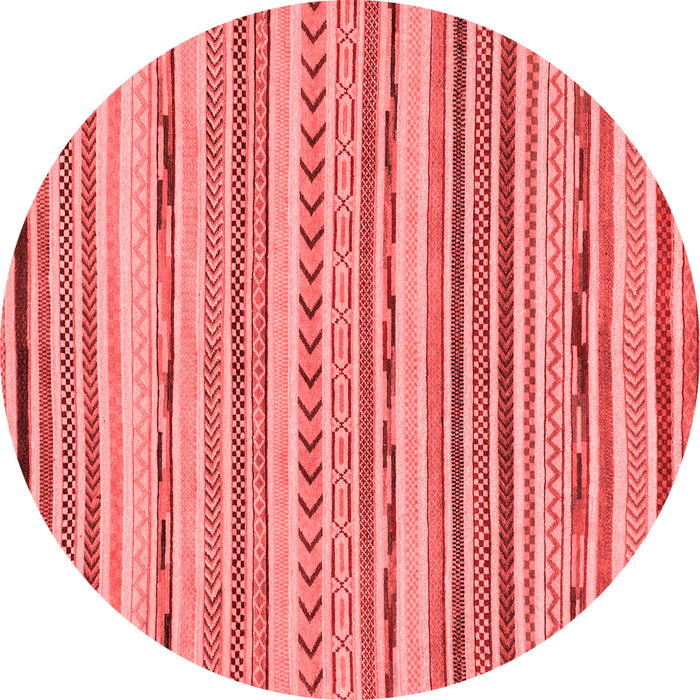 Machine Washable Abstract Red Modern Rug, wshabs2308red