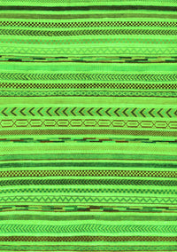 Abstract Green Modern Rug, abs2308grn