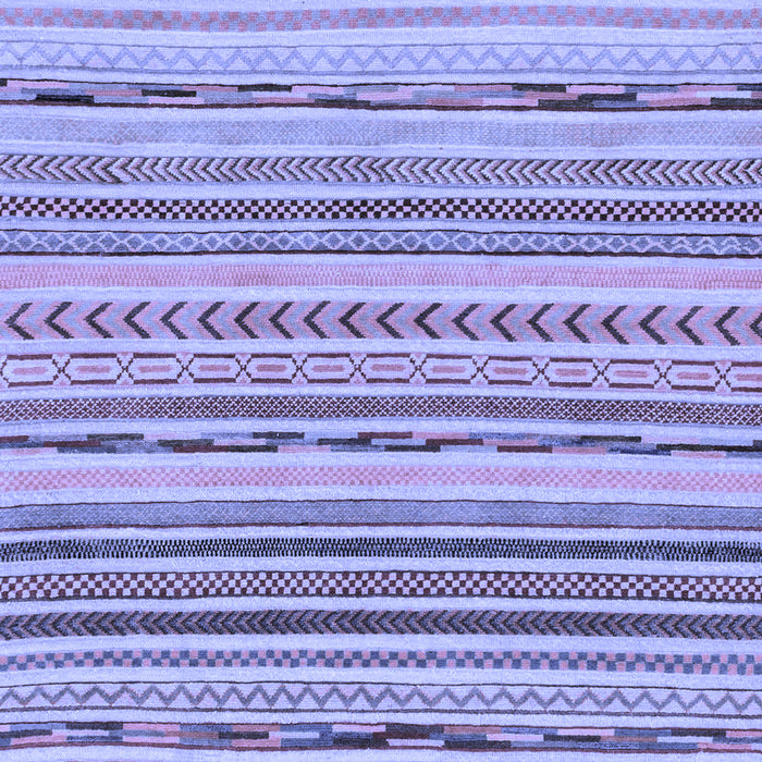 Machine Washable Abstract Blue Modern Rug, wshabs2308blu