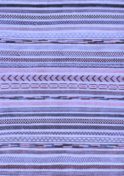 Abstract Blue Modern Rug, abs2308blu