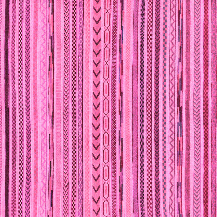 Square Abstract Pink Modern Rug, abs2308pnk