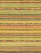 Abstract Golden Brown Yellow Modern Rug, abs2308