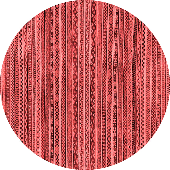 Abstract Red Modern Rug, abs2309red