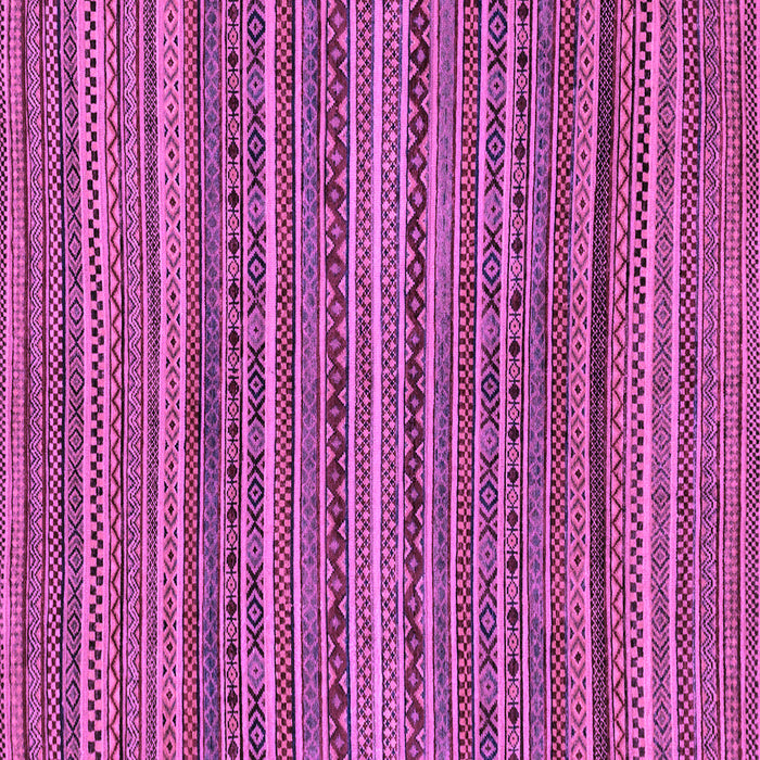 Square Machine Washable Abstract Purple Modern Area Rugs, wshabs2309pur