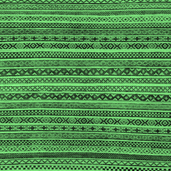 Machine Washable Abstract Emerald Green Modern Area Rugs, wshabs2309emgrn