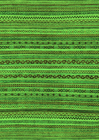 Abstract Green Modern Rug, abs2309grn