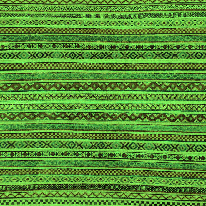 Abstract Green Modern Rug, abs2309grn