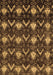 Abstract Brown Modern Rug, abs230brn