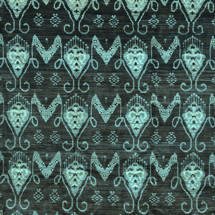 Machine Washable Abstract Light Blue Modern Rug, wshabs230lblu