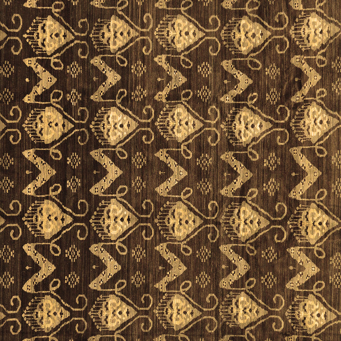 Square Abstract Brown Modern Rug, abs230brn