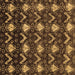 Square Abstract Brown Modern Rug, abs230brn