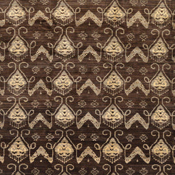 Square Abstract Red Modern Rug, abs230