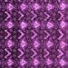 Square Machine Washable Abstract Purple Modern Area Rugs, wshabs230pur