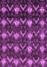 Machine Washable Abstract Purple Modern Area Rugs, wshabs230pur