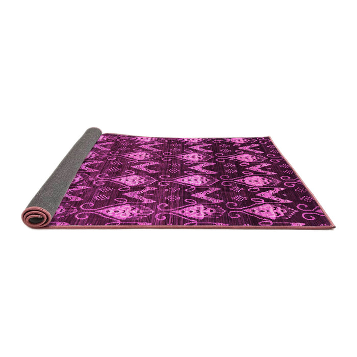 Sideview of Abstract Pink Modern Rug, abs230pnk