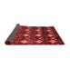 Abstract Red Modern Area Rugs