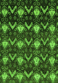 Abstract Green Modern Rug, abs230grn