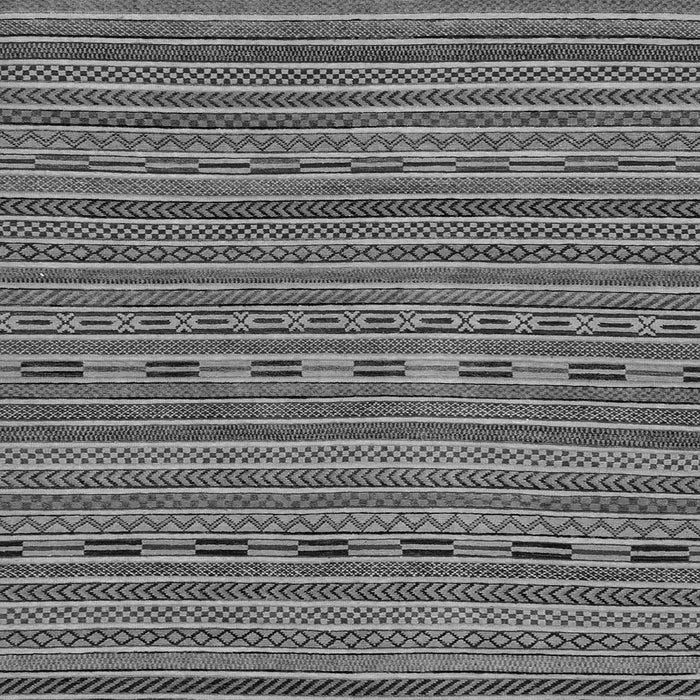 Square Machine Washable Abstract Gray Modern Rug, wshabs2310gry