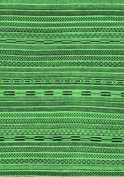 Abstract Emerald Green Modern Rug, abs2310emgrn