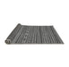 Sideview of Abstract Gray Modern Rug, abs2310gry