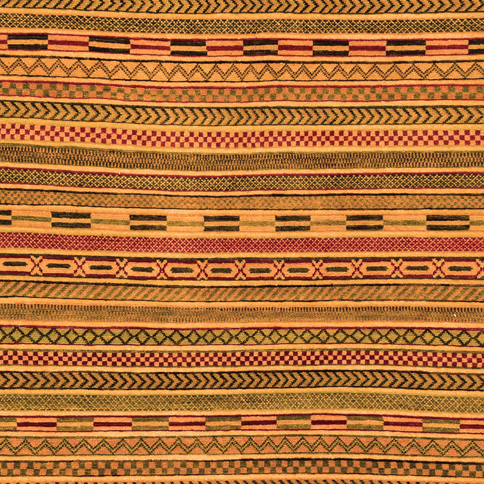 Machine Washable Abstract Orange Modern Area Rugs, wshabs2310org