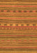 Abstract Orange Modern Rug, abs2310org