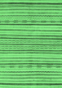 Abstract Emerald Green Modern Rug, abs2311emgrn