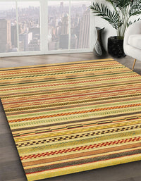 Abstract Sedona Brown Modern Rug, abs2311