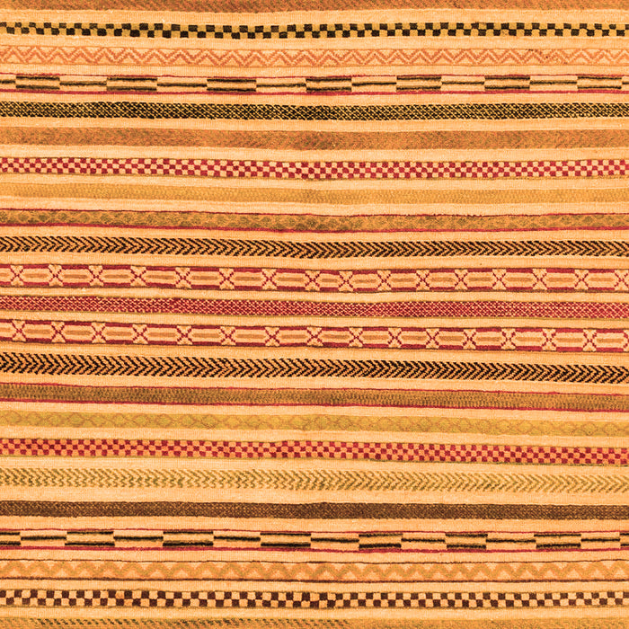 Machine Washable Abstract Orange Modern Area Rugs, wshabs2311org