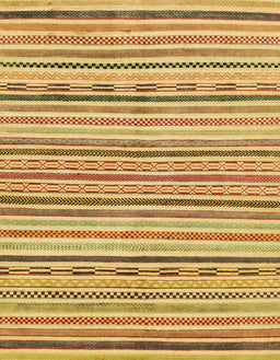 Machine Washable Abstract Sedona Brown Rug, wshabs2311