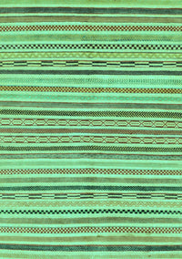 Abstract Turquoise Modern Rug, abs2311turq